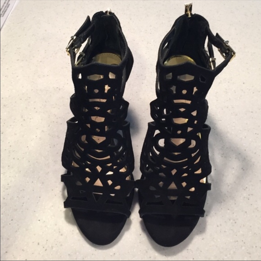 Balck Jessica Simpson wedges
